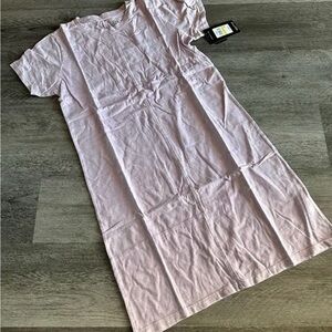 Light Pink T-Shirt Dress